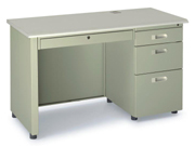 Steel office desk