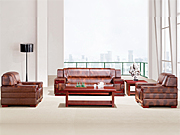Traditional Leather Sofa CG-CTZPSF-05