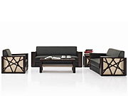 Traditional Leather Sofa CG-CTZPSF-08