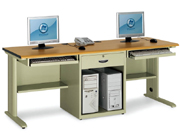 Steel office desk