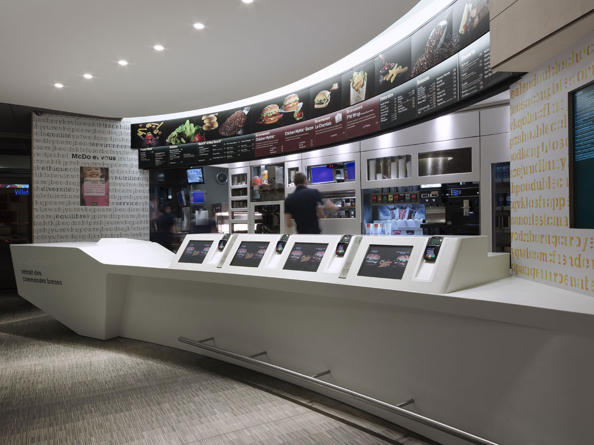 McDonald's restaurant furniture design